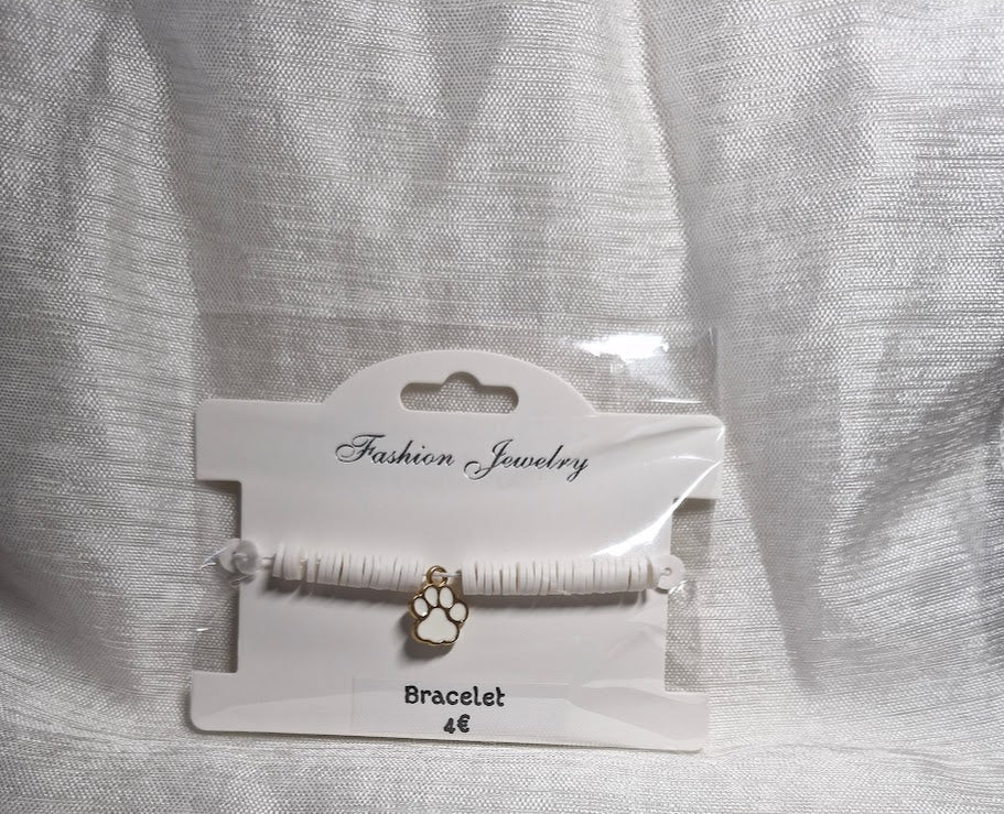 Bracelets perle plate breloque