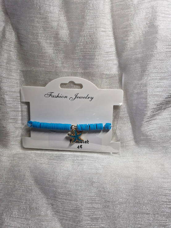 Bracelets perle plate breloque