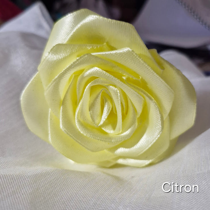 Roses éternelles en satin