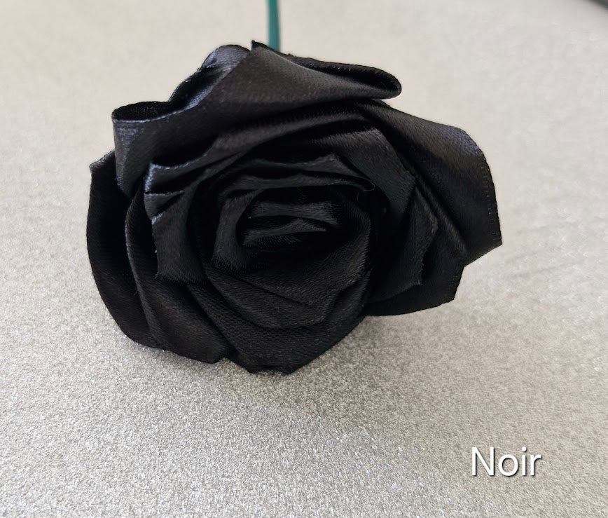 Roses éternelles en satin