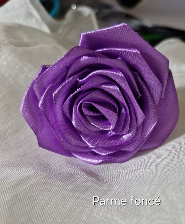 Roses éternelles en satin