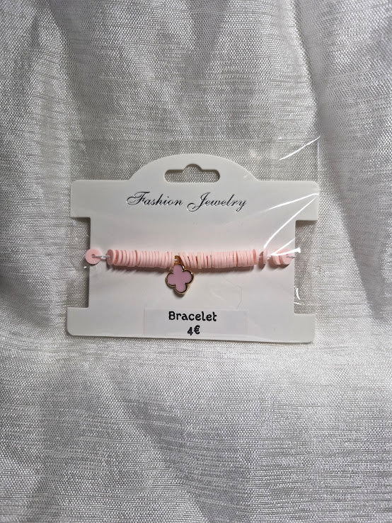 Bracelets perle plate breloque