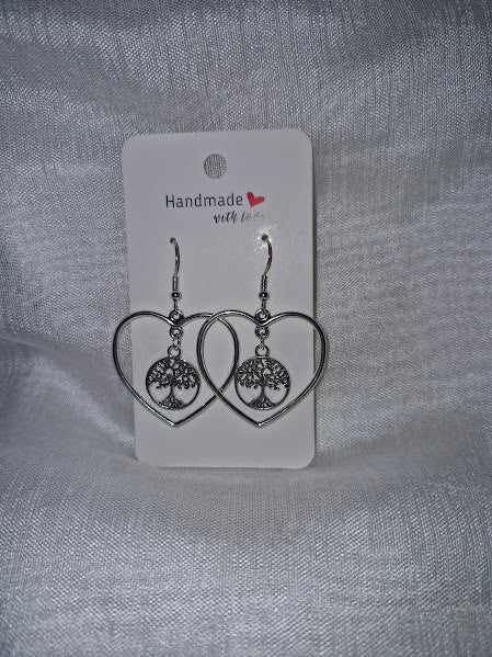 Boucles d'oreilles cœur