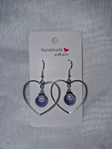 Boucles d'oreilles cœur