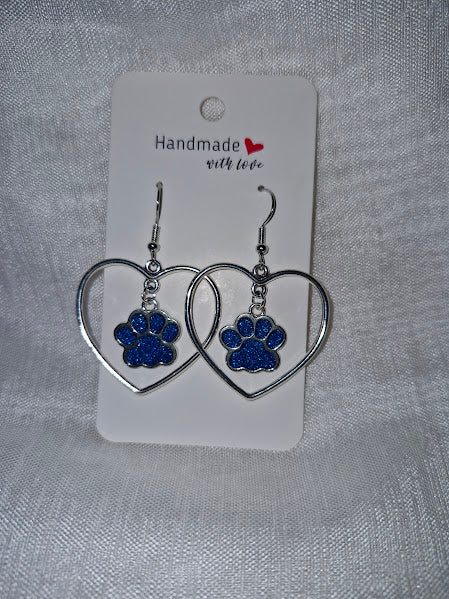 Boucles d'oreilles cœur