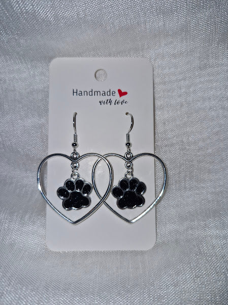Boucles d'oreilles cœur