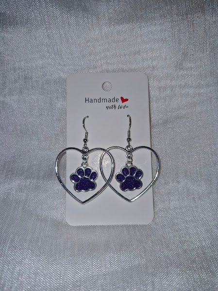 Boucles d'oreilles cœur
