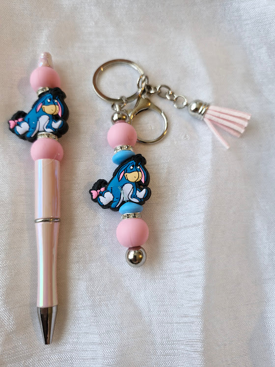 Duo stylo porte clé