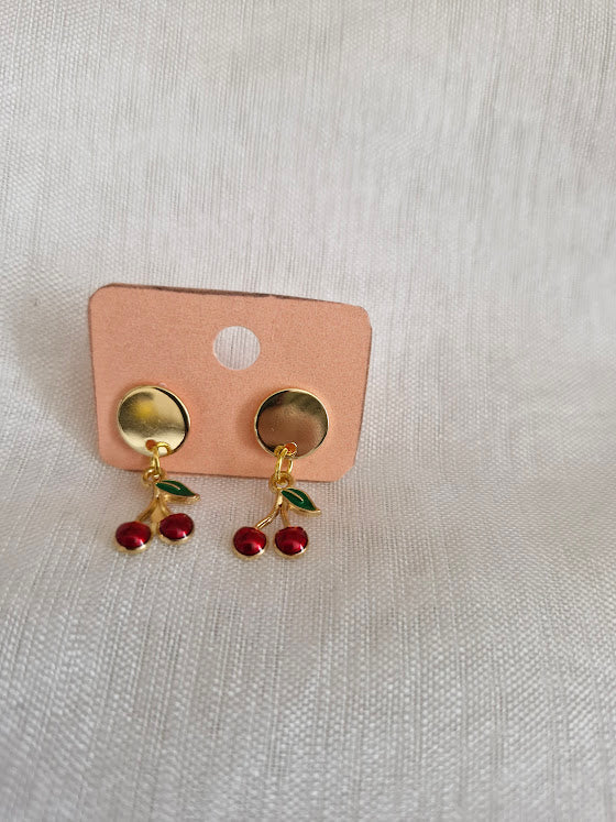 Boucles d'oreilles clou plat