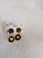 Boucles d'oreilles clou plat