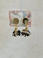 Boucles d'oreilles clou plat