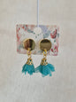 Boucles d'oreilles clou plat