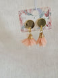 Boucles d'oreilles clou plat