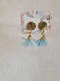 Boucles d'oreilles clou plat