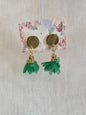 Boucles d'oreilles clou plat
