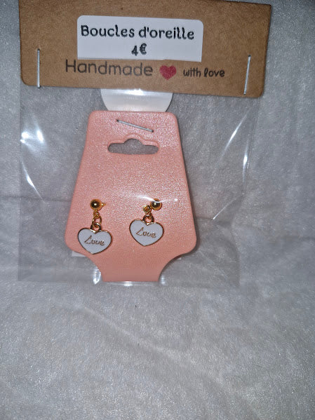 Boucles d'oreilles clou