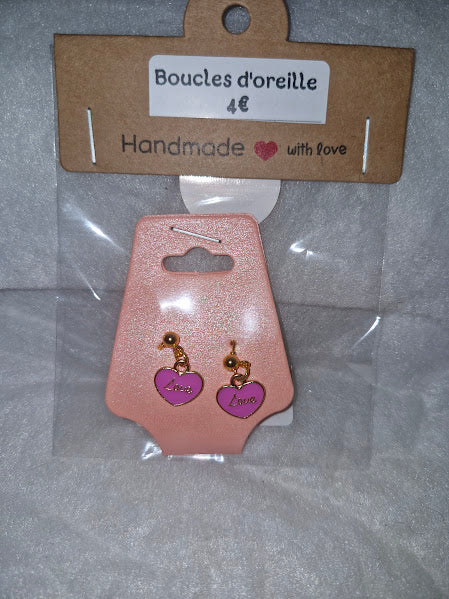 Boucles d'oreilles clou
