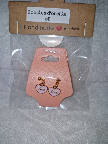 Boucles d'oreilles clou