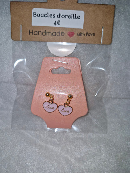 Boucles d'oreilles clou