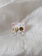Boucles d'oreilles clou plat