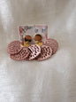 Boucles d'oreilles clou plat