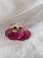 Boucles d'oreilles clou plat