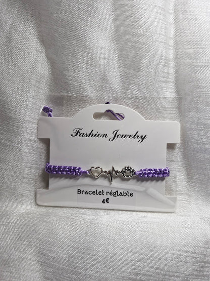 Bracelets macramé réglable