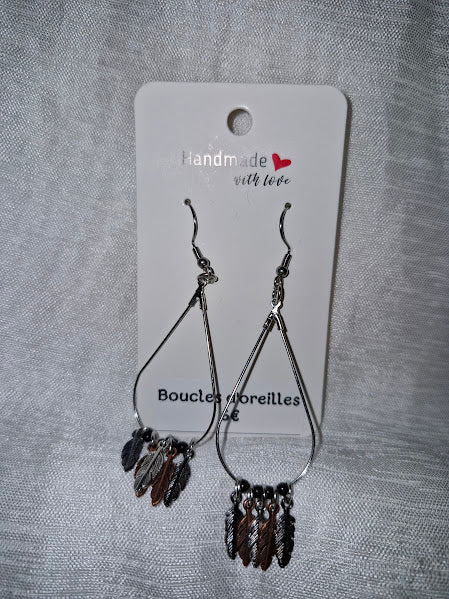Boucles d'oreilles anneaux