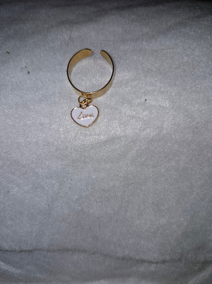 Bague breloque