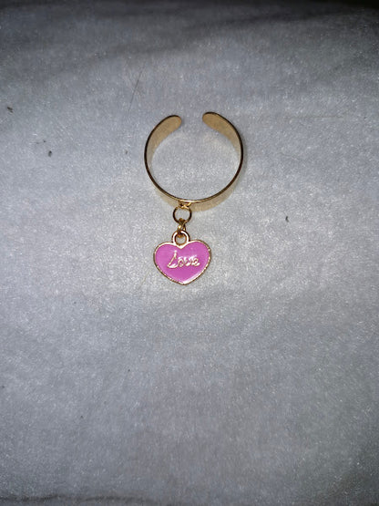 Bague breloque