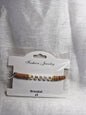 Bracelets en perles plate
