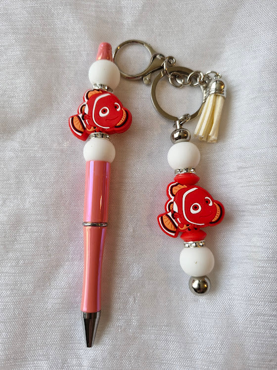 Duo stylo porte clé