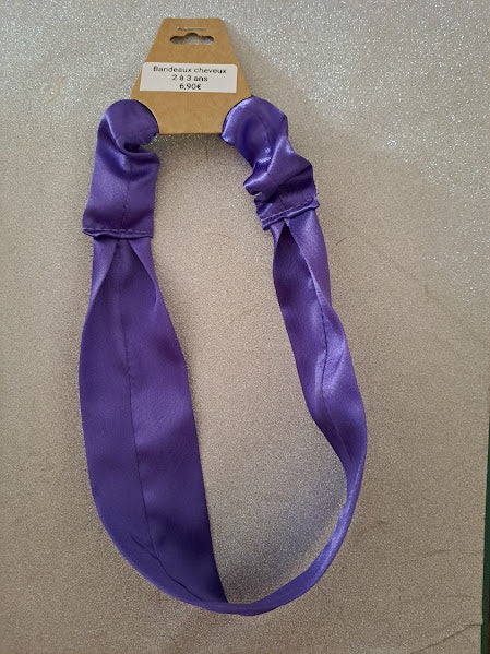 Bandeaux à cheveux en satin