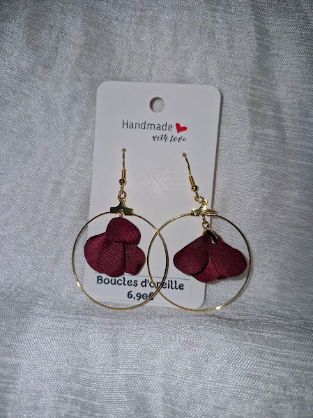 Boucles d'oreilles anneaux