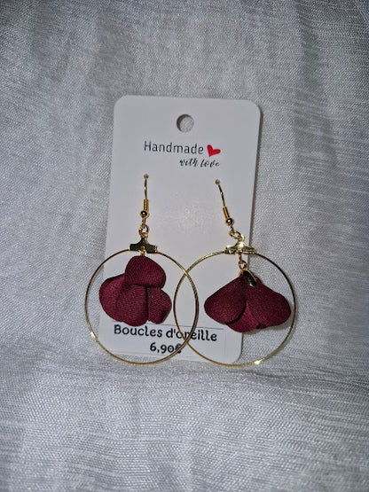 Boucles d'oreilles anneaux