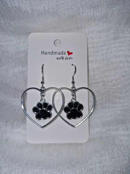 Boucles d'oreilles cœur