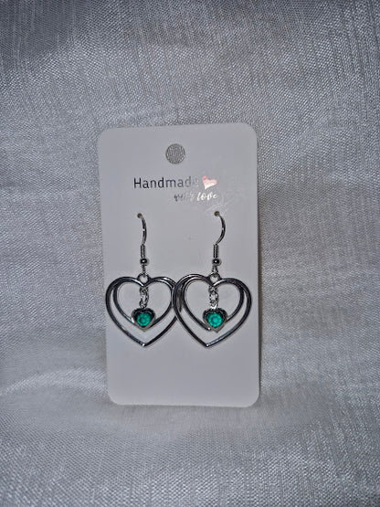 Boucles d'oreilles cœur