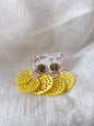 Boucles d'oreilles clou plat