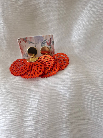 Boucles d'oreilles clou plat