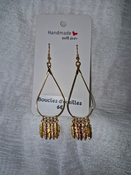 Boucles d'oreilles anneaux
