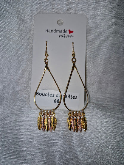 Boucles d'oreilles anneaux