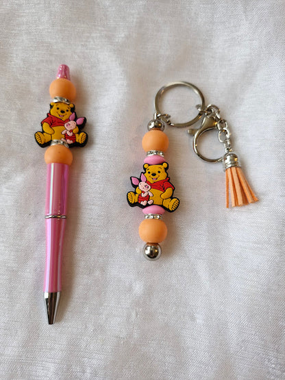 Duo stylo porte clé